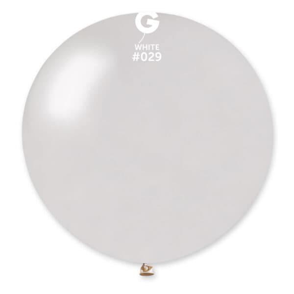 GM30: #029 Metal White 340273 Metallic Color 31 in – Gemar Usa