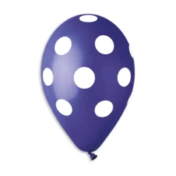 GS110 #157 BLUE-WHITE POLKA DOT 923285 12IN