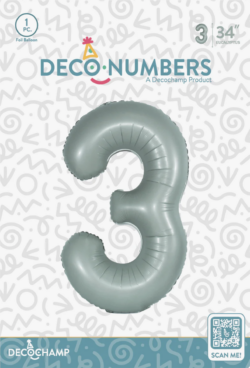 DECO NUMBER 3 EUCALYPTUS 34IN