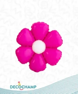 DECO FLOWER FUCHSIA 24IN
