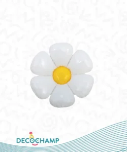 DECO FLOWER WHITE 24IN