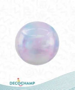 DECO SPHERE IRIDESCENT 32IN