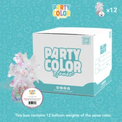 FOIL BALLOON WEIGHT HOLOGRAPHIC 5.6OZ BW-026130