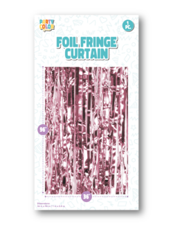 FOIL FRINGE DOOR ROSE GOLD GLOSS CURTAIN FC-026024