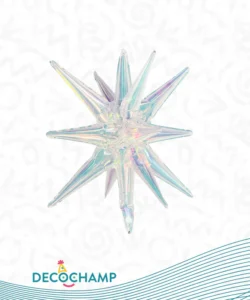 DECO STARBURST IRIDESCENT 22IN
