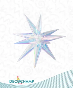 DECO STARBURST IRIDESCENT 40IN