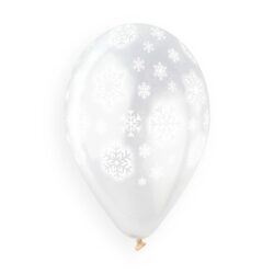 GS110 #141 SNOWFLAKES ON CLEAR 923308 12IN