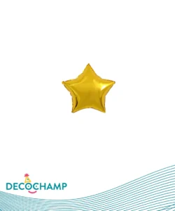 DECO STAR 4IN GOLD