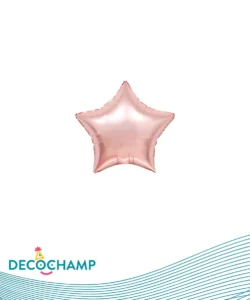 DECO STAR 9IN ROSE GOLD