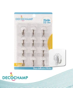 DECO ADHESIVE HOOKS D-H22